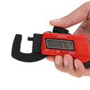12.7mm/.5" Carbon Fiber Composites Digital Thickness Caliper Micrometer Red
