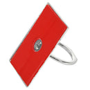 360 Rotation Finger Grip Ring Holder Stand for Universal Mobile Phone silve