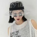 Fashion Lady Visor Fisherman Hat Solid Women'S Beach Sun Waterproof Rain Ha