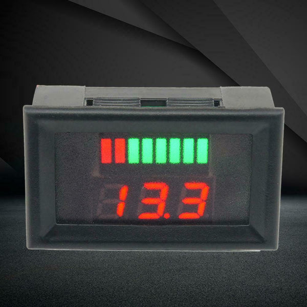 12-60V Lead Acid Batteries Capacity LED Indicator Digital Voltmeter Tester A#S