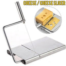 Cheese Cutter Plank Cake Tofu Butter Slicer Stainless Steel Wire Blade Too