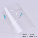 Kitchen Face Shield Cooking Oil Splash Preventing Anti-Scald Spilled Fume F S5W6