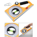 Slope Protractor Measuring Instrument Inclinometer Carpenter Kit for Angles
