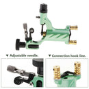 Rotary Tattoo Machine Gun Dragonfly Shader Liner with Handle Grip Green