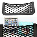 Universal Car Seat Side Back Net Storage Bag Phone Holder Pocket Organizer Black