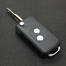 2 Buttons Remote Car Key Shell Modified Flip Folding for PEUGEOT 206 for Ci