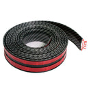 2M 70MM Carbon Fiber Car Flare Wheel Eyebrow Protector Arch Trim Strip g g