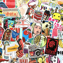 No Repeat Mixing Stickers Doodle Travel DIY Stickers On Car Motorcycle Luggage