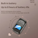 T14 LCD Display Bluetooth Audio Receiver Transmitter AUX Handsfree Adapter