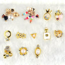 Nail Art Rhinestones Geometric Pattern Nails Wheel DIY Stone Decor Ornament