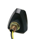 2Pcs Black Motorcycle Motorbike LED Turn Signal Lamp Indicator Lights dfp TWY