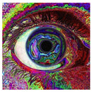 Cosmos Silk Cloth Art Poster Home Wall Decor, Psychedelic Eye F1Y7