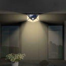 2pcs 100LED Solar Motion Sensor Wall Light Waterproof Garden Security Lamp A