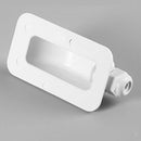 ABS Solar Panel RV Single Cable Entry Gland Box Waterproof Universal White