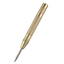 Brass Yellow Automatic Center Punch Spring Loaded Chrome Rivet Screw Auto M