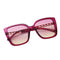 2x Square Fashion Cat Eye Sunglasses Oversized Summer Designer Sun Glasses