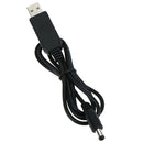 Usb dc 5v to dc 12v step up cable module converter 2.1x5.5mm male connectorJA3C