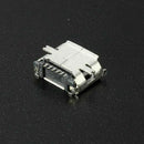 50Pcs Micro B Type B Female 5Pin SMT Socket Jack Connector Port .Bo K6C1 Gi J3V6