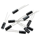 10 x 100uF 16V 105C Radial Electrolytic Capacitor 5x11mm H4D6