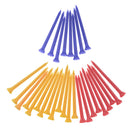 30Pcs/Pack Plastic Golf Tees Multi Color 8.3CM  Plastic Golf Tee Accessories ME