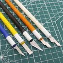 5xCraft Hobby with Protective Caps, 25 Pcs Replace Blades for Art Work Cutting
