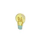 LigLJ bulb Brooch Pin Alloy Enamel Brooch Jacket Backpack Shirt Pin Badge LJ