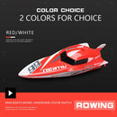 2.4G 4CH Remote Control RC Speed Boat RTR w/ Radio Controller Dual Propeller Red