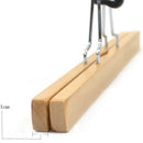 Natural Wood Pants Rack Drying Rack Anti-Skid Storage Rack 30 x 16 Cm