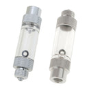 2pcs Aquarium Fish Tank Plant Aluminium CO2 Bubble Counter with Check Valve