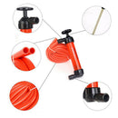 Portable Manual Oil Pump Siphon Tube Car Hose Liquid Gas Transfer Sucker A