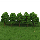 Pack Of 40pcs Trees Models 1: 150 N Building Park Garden