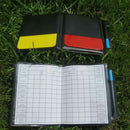 2PCS Referee Cards Red Yellow Football Sport Wallet Notebook Pencil Socce SGI