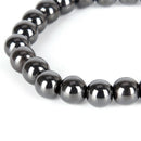 Magnetic Bracelet Crystal Black Bead Hematite Stone Health Care Jewel BX