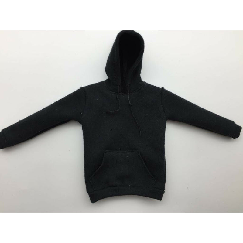 1:6 Black Hoodie Hooded Top & Cap Clothing for 12''     Figures