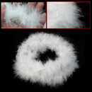 2m White Fluffy Feather Strip Fancy Dress Party Wedding Decoration Xma new 1