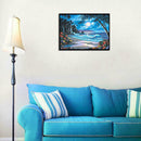 5D DIY Diamond Painting Moon Tide Embroidery Full Drill Cross Stitch Kits