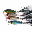 1pcs 4.8g Fishing Lure wobblers spinner metal lures vib Hard Baits With Fea I3K6
