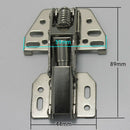 6 Pieces RV 90 Degree 3.5" Inch Gate Cabinet Door Spring Hinges Full Overlay