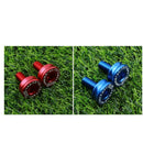 4 Pieces Bicycle Waterproof Crankset Screw Hex Crank Fixed  Durable