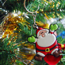 2pcs Xmas Tree Ornament Decoration Party Christmas Santa Claus Socks Xmas Gift