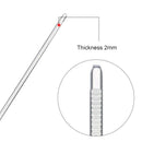 4 Sides Stainless Steel Nail File Manicure Nail Tools, 2 Size