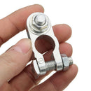 2 Heavy Duty Battery Terminal Quick Connector Cable Clamp Clip Set For Auto