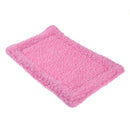 Plush Pet Hamster Cushion Mat Squirrel Warm Blanket Guinea Pig Bed(Pink)