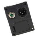 9V Guitar Bass EQ Pickup Battery Box Case w/ Contact Clip Jack Circuit Black