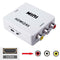 Mini Composite 1080P HDMI to RCA Audio Video CVBS AV Converter For HD  OGE