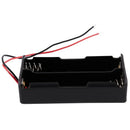 3 Pcs Black Battery Storage Box Holder for 3.7V18650 Batteries N8A9