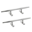 2 Pieces 316 Stainless Steel Boat Cleat Dock Cleat Hollow Base Boat Cleat