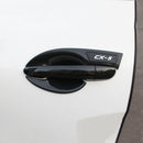Car Carbon Fiber Outer Door Handle Protective Cover Decorative Stickers For