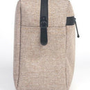 Brown 1 Pc Travel Men Wash Bag Waterproof Makeup Bag Toiletry Wash Kit Stor L1U9