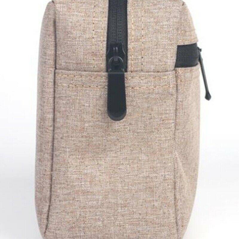 Brown 1 Pc Travel Men Wash Bag Waterproof Makeup Bag Toiletry Wash Kit Stor L1U9